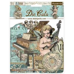 Die Cuts Stamperia Music